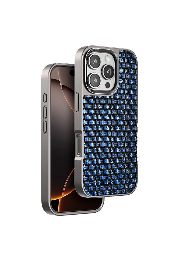 Evi̇mdeyokyok Venco Apple İphone 16 Pro Max Brand Kapak - Laci̇vert