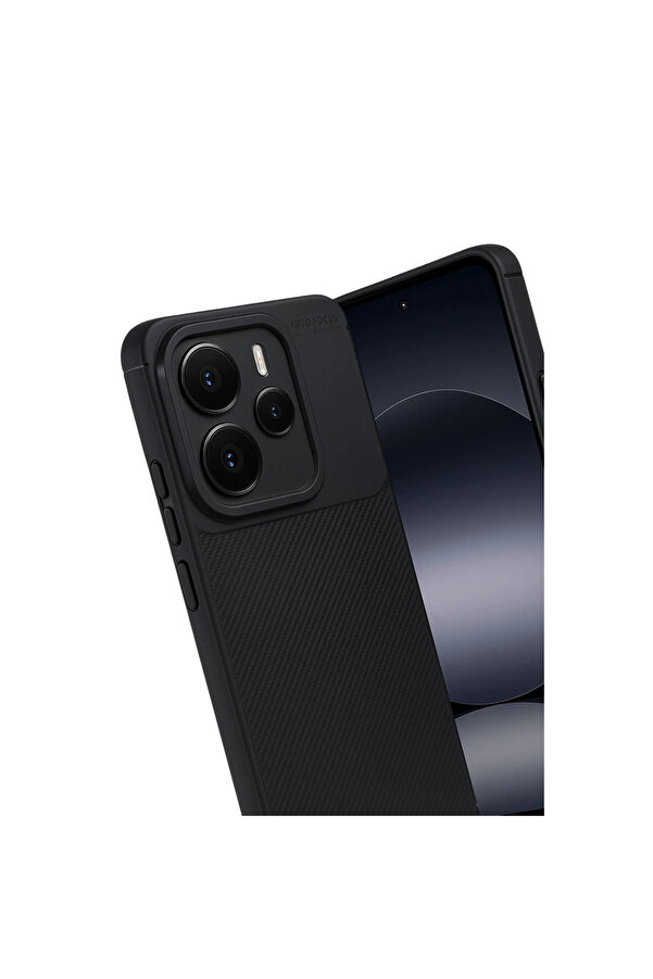 Evi̇mdeyokyok Xi̇aomi̇ Note 14 5G Auto Focus Karbon Kapak - Si̇yah