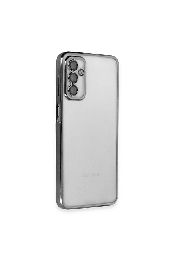 Evi̇mdeyokyok Samsung Galaxy M23 Kılıf Razer Lensli̇ Si̇li̇kon - Si̇yah