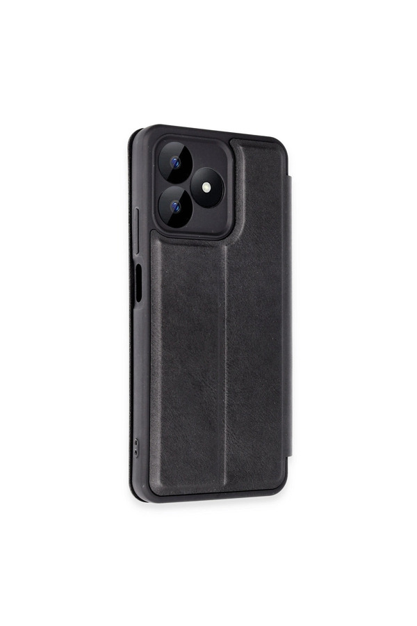 Evimdeyokyok Realme Note 50 4G Kılıf Flip Cover - Siyah