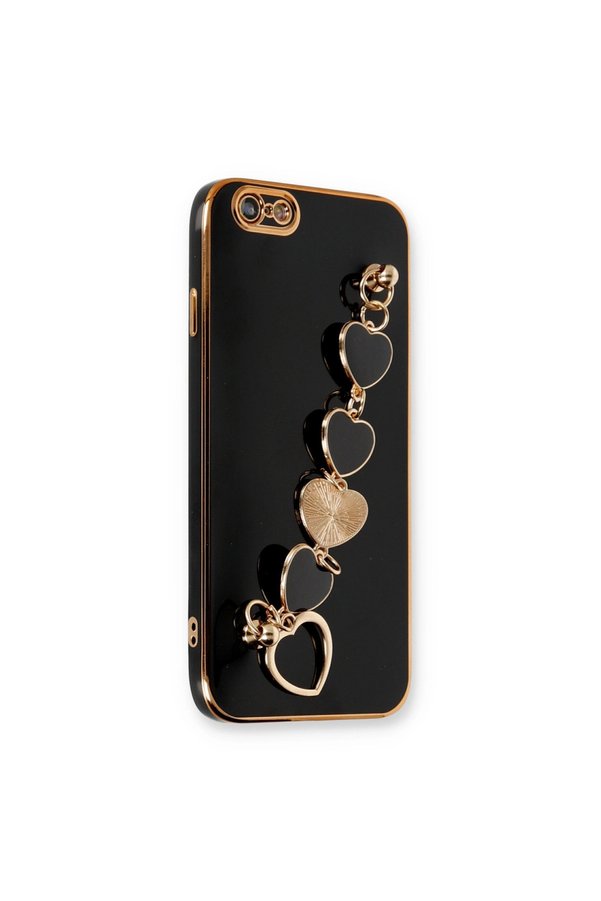 Evimdeyokyok Apple İphone 6 Kılıf Esila Silikon - Siyah