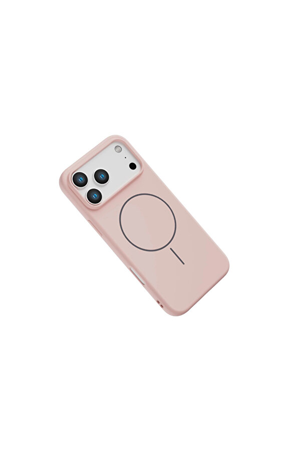 Evi̇mdeyokyok Joko Apple İphone 17 Pro Max Jully Magsafe Kapak - Pudra