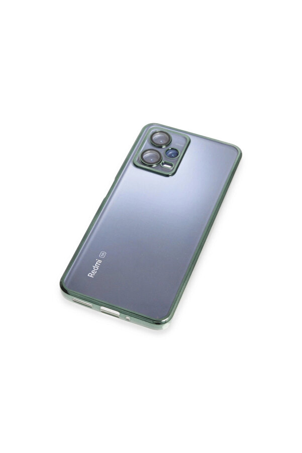 Evi̇mdeyokyok Xi̇aomi̇ Redmi̇ Note 12 5G Kılıf Razer Lensli̇ Si̇li̇kon - Yeşi̇l