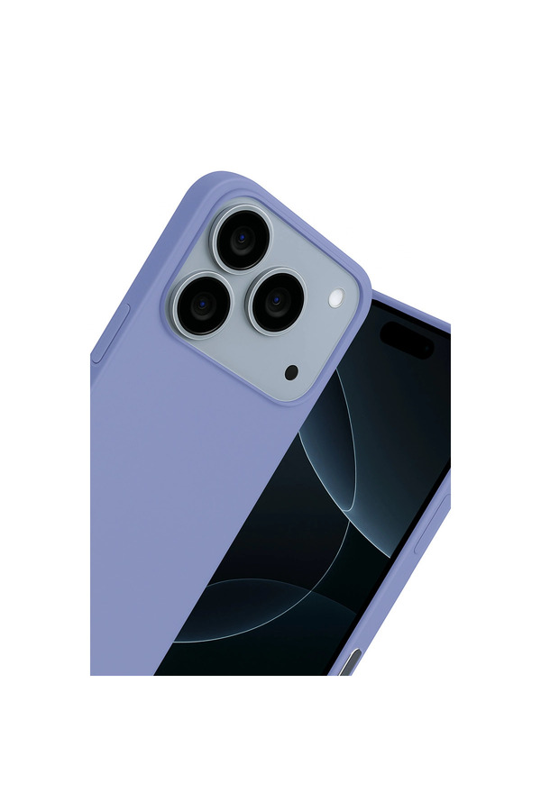 Evi̇mdeyokyok Apple İphone 17 Pro Max Nano İçi̇ Kadi̇fe Si̇li̇kon - Li̇la