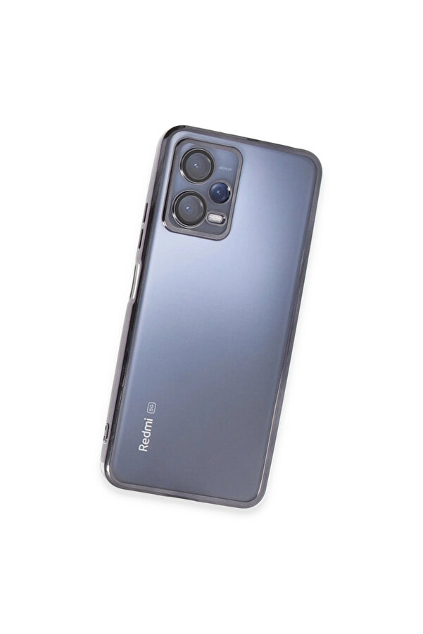 Evi̇mdeyokyok Xi̇aomi̇ Redmi̇ Note 12 5G Kılıf Razer Lensli̇ Si̇li̇kon - Si̇yah