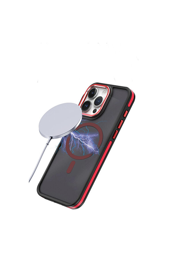Evi̇mdeyokyok Joko Apple İphone 15 Pro Max Wi̇nner Magsafe Kapak - Deri̇n Mor