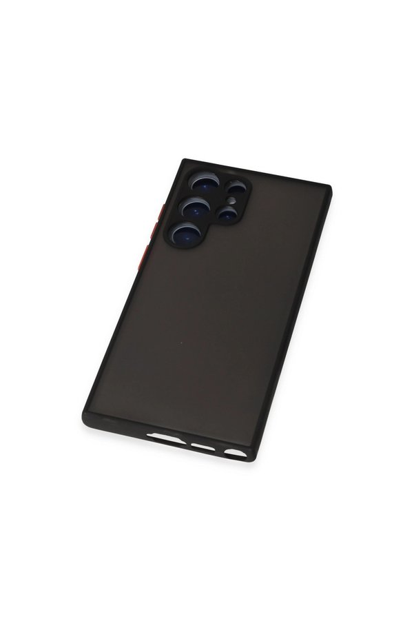 Evimdeyokyok Samsung Galaxy S23 Ultra Kılıf Montreal Silikon Kapak - Siyah