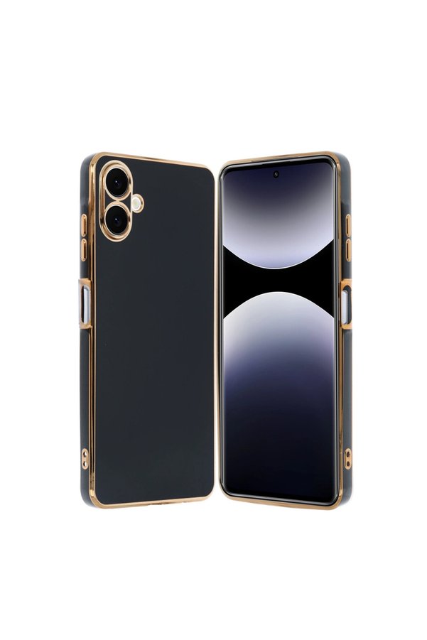 Evimdeyokyok Samsung Galaxy A06 Kılıf Volet Silikon - Siyah