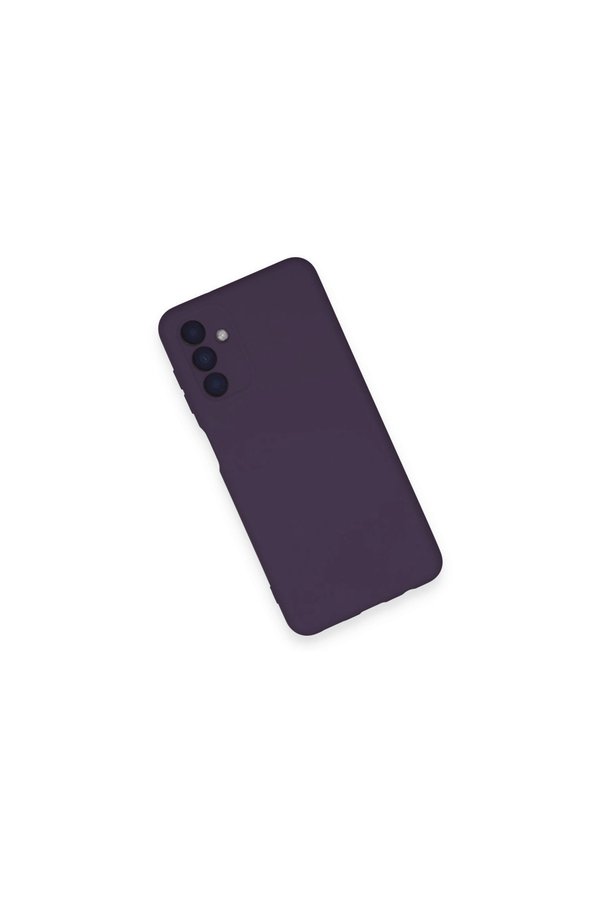Evimdeyokyok Samsung Galaxy A14 4G Kılıf Nano İçi Kadife Silikon - Mor