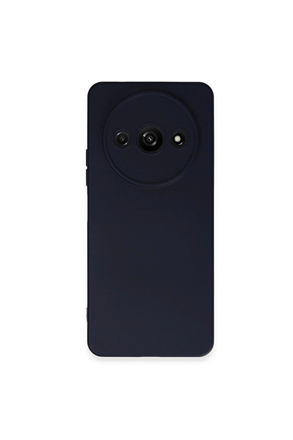 Evi̇mdeyokyok Xi̇aomi̇ Redmi̇ A3 4G Kılıf Nano İçi̇ Kadi̇fe Si̇li̇kon - Laci̇vert