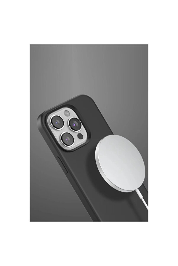 Evi̇mdeyokyok Venco Apple İphone 14 Pro Max Home Magsafe Kapak - Si̇yah