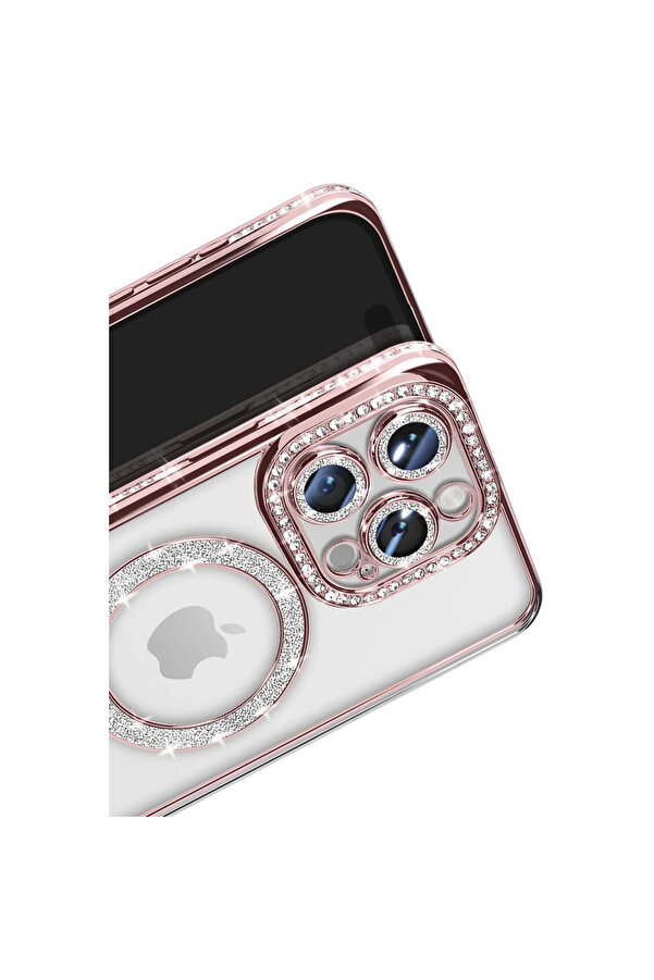 Evi̇mdeyokyok Apple İphone 16 Pro Max Kılıf Joke Si̇mli̇ Magneti̇csafe Kılıf - Pembe