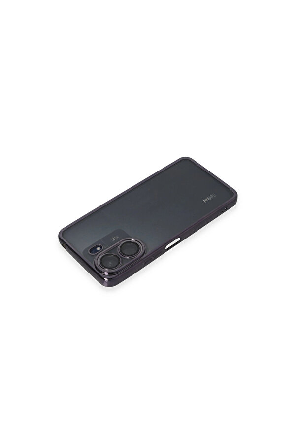 Evi̇mdeyokyok Xi̇aomi̇ Redmi̇ 13C Kılıf Razer Lensli̇ Si̇li̇kon - Mor