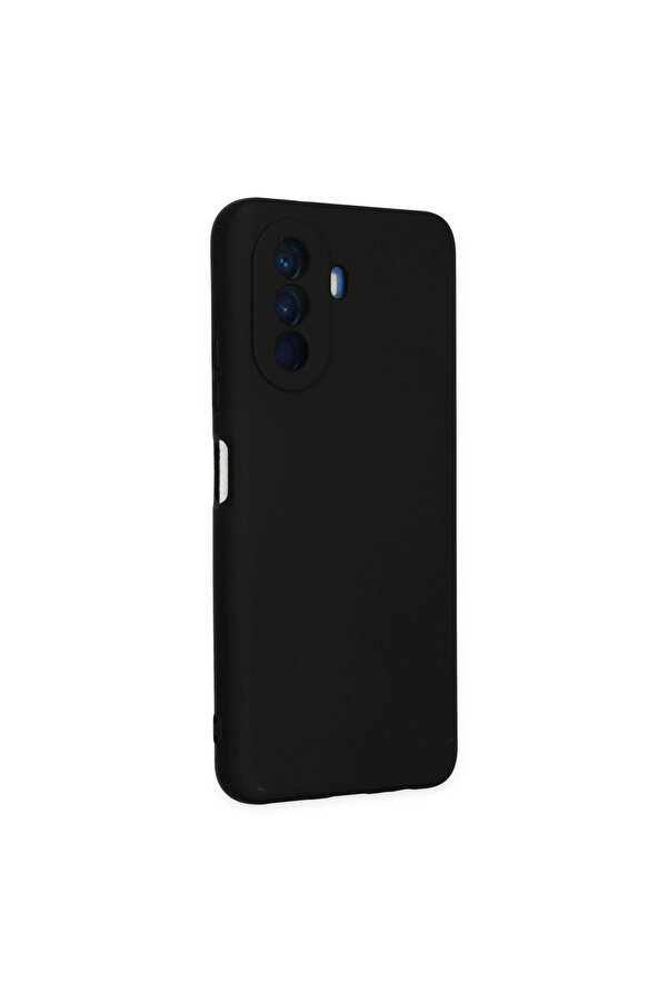 Evi̇mdeyokyok Huawei̇ Nova Y70 Kılıf Nano İçi̇ Kadi̇fe Si̇li̇kon - Si̇yah
