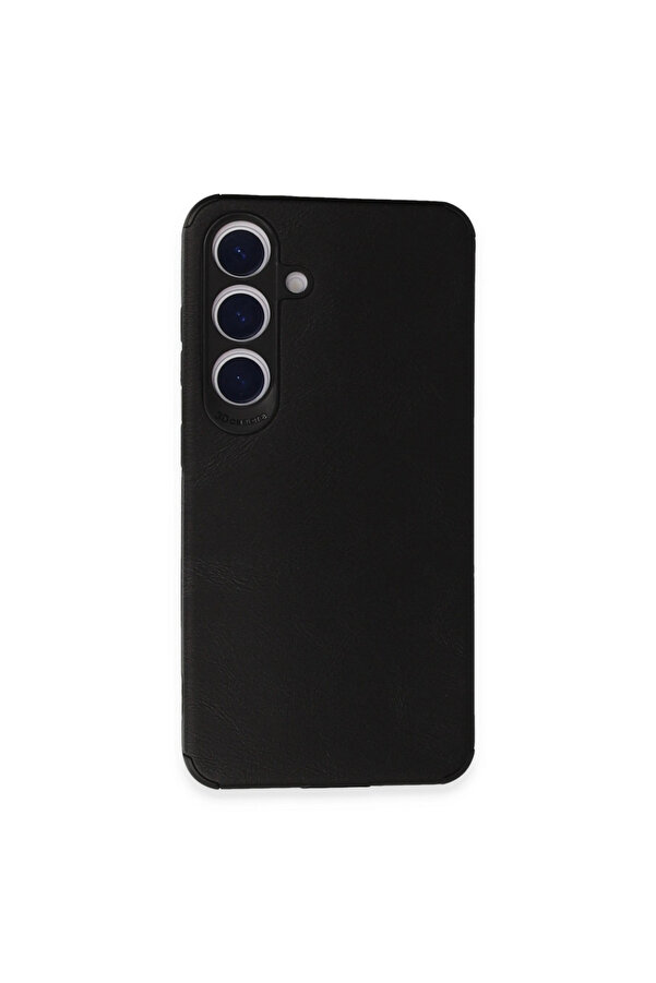 Evi̇mdeyokyok Samsung Galaxy S24 Kılıf Loop Deri̇ Si̇li̇kon - Si̇yah