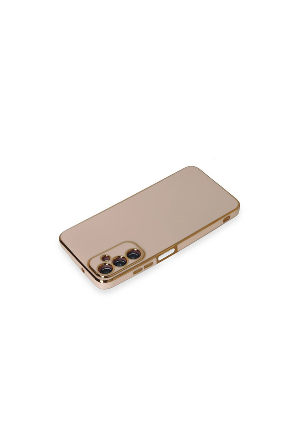 Evi̇mdeyokyok Samsung Galaxy A05S Kılıf Volet Si̇li̇kon - Pembe