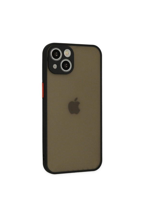 Evi̇mdeyokyok Apple İphone 15 Plus Kılıf Montreal Si̇li̇kon Kapak - Si̇yah