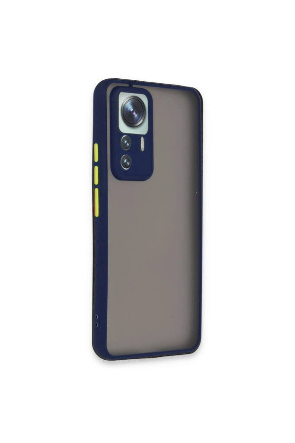 Evimdeyokyok Xiaomi Mi 12T Pro Kılıf Montreal Silikon Kapak - Lacivert