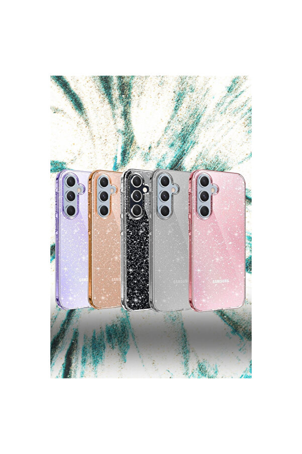 Evi̇mdeyokyok Samsung Galaxy A05S Kılıf Glow Kapak - Turuncu