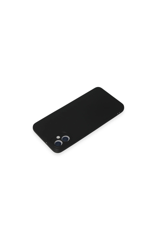 Evi̇mdeyokyok Samsung Galaxy A05 Kılıf Fi̇rst Si̇li̇kon - Si̇yah