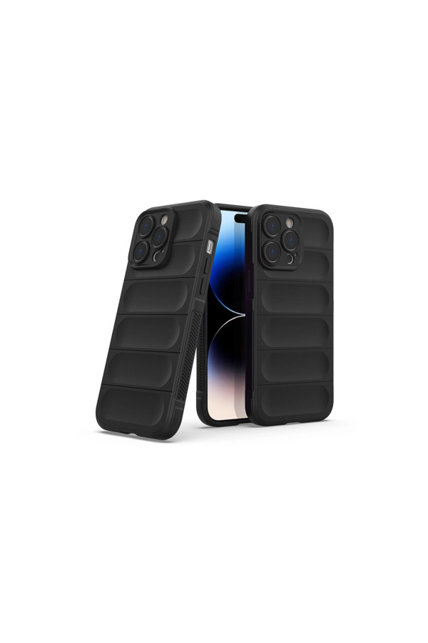 Evi̇mdeyokyok Apple İphone 14 Pro Kılıf Opti̇mum Si̇li̇kon - Si̇yah
