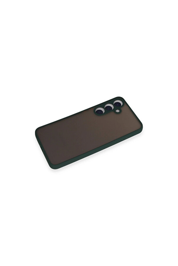 Evi̇mdeyokyok Samsung Galaxy S24 Kılıf Montreal Si̇li̇kon Kapak - Yeşi̇l