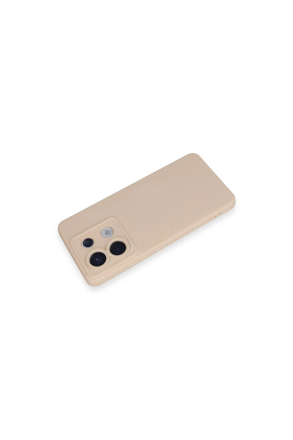Evi̇mdeyokyok Xi̇aomi̇ Redmi̇ Note 13 Pro 5G Kılıf Nano İçi̇ Kadi̇fe Si̇li̇kon - Pudra