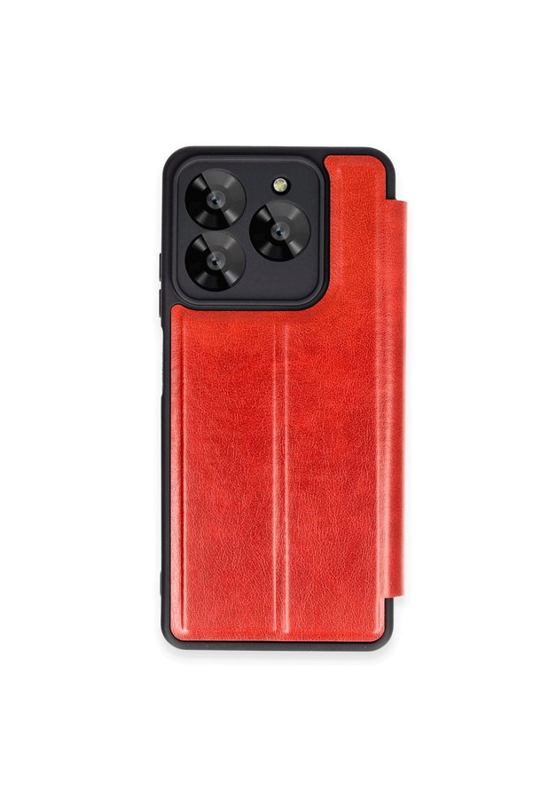 Evimdeyokyok General Mobile Era 30 Kılıf Flip Cover - Kırmızı