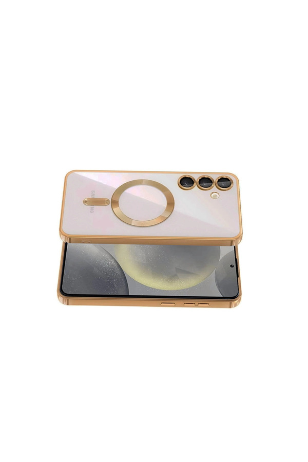Evi̇mdeyokyok Samsung Galaxy A54 5G Kross Magneti̇csafe Kapak - Çöl Ti̇tanyum
