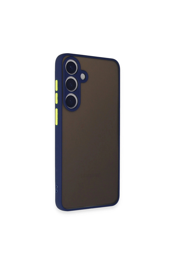 Evi̇mdeyokyok Samsung Galaxy S24 Kılıf Montreal Si̇li̇kon Kapak - Laci̇vert