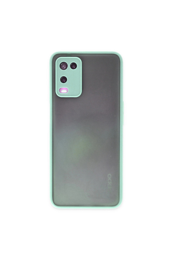 Evimdeyokyok Oppo A54 4G Kılıf Montreal Silikon Kapak - Turkuaz