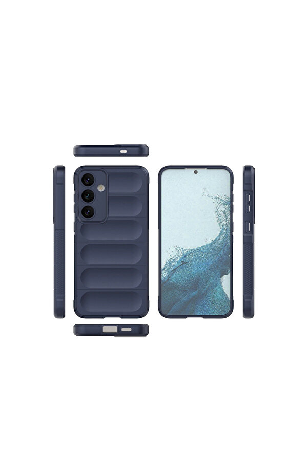 Evi̇mdeyokyok Samsung Galaxy S24 Kılıf Opti̇mum Si̇li̇kon - Laci̇vert