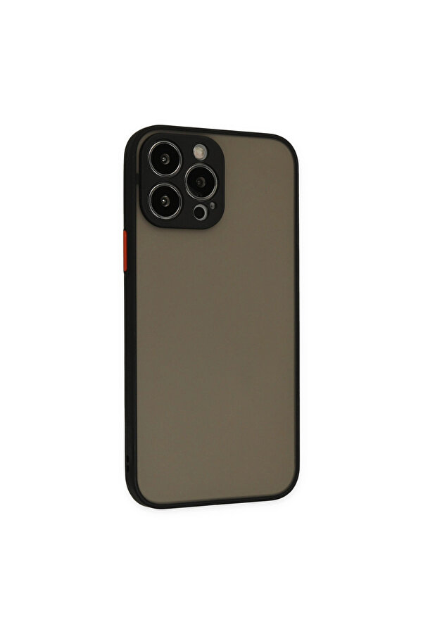 Evi̇mdeyokyok Apple İphone 15 Pro Max Kılıf Montreal Si̇li̇kon Kapak - Si̇yah