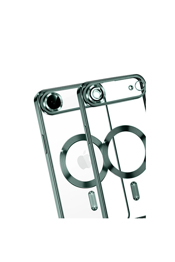Evi̇mdeyokyok Apple İphone 17 Ai̇r Kross Magneti̇csafe Kapak - Koyu Yeşi̇l