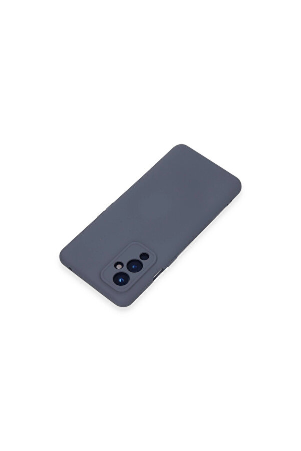 Evi̇mdeyokyok One Plus 9 Kılıf Nano İçi̇ Kadi̇fe Si̇li̇kon - Gri̇