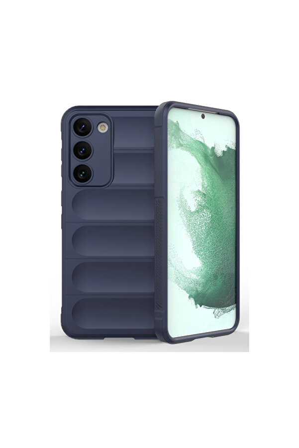 Evi̇mdeyokyok Samsung Galaxy S23 Plus Kılıf Opti̇mum Si̇li̇kon - Laci̇vert