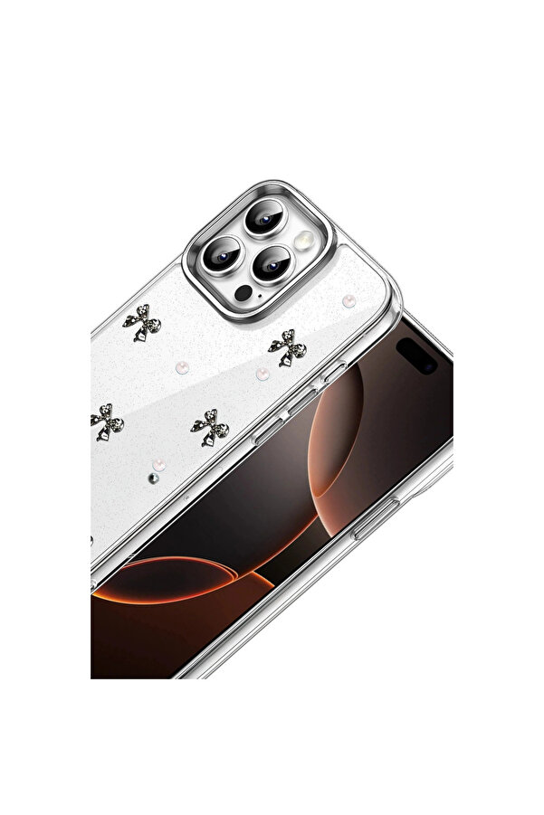 Evi̇mdeyokyok Apple İphone 15 Pro Fi̇yonk Desenli̇ Kapak - Desen 8