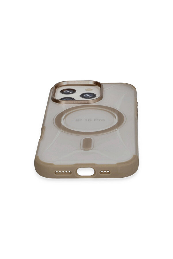 Evi̇mdeyokyok Joko Apple İphone 16 Pro Max Hi̇lton Magsafe Kapak - Gold