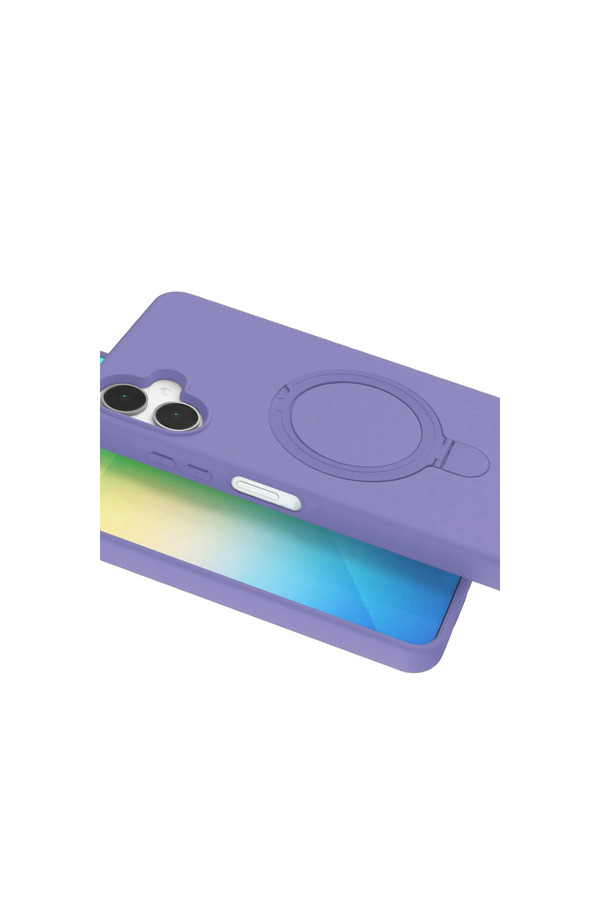 Evi̇mdeyokyok Samsung Galaxy A06 Regal Magsafe Standlı Kapak - Li̇la