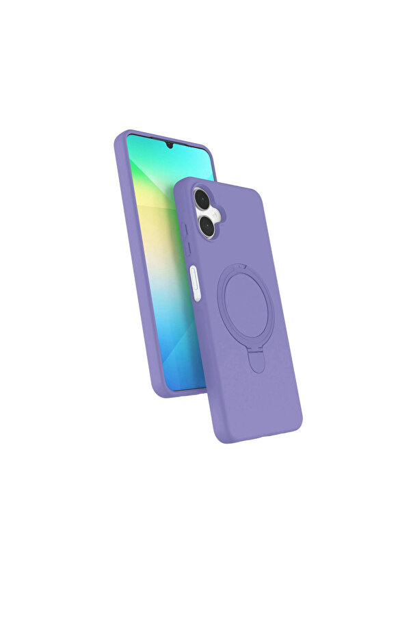 Evi̇mdeyokyok Samsung Galaxy A06 Regal Magsafe Standlı Kapak - Li̇la