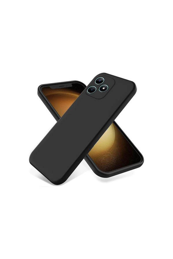 Evi̇mdeyokyok Realme Note 50 4G Kılıf Fi̇rst Si̇li̇kon - Si̇yah