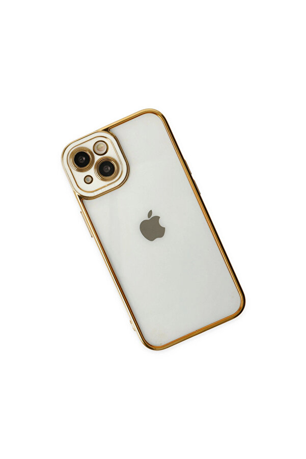 Evi̇mdeyokyok Apple İphone 14 Plus Kılıf Li̇va Lens Si̇li̇kon - Beyaz