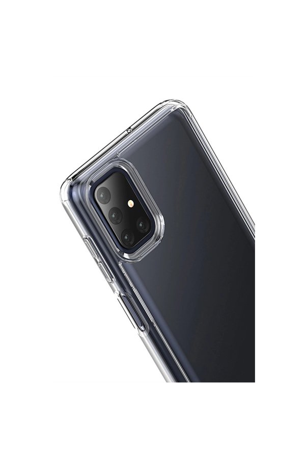 Evimdeyokyok Samsung Galaxy M51 Kılıf Lüx Şeffaf Silikon