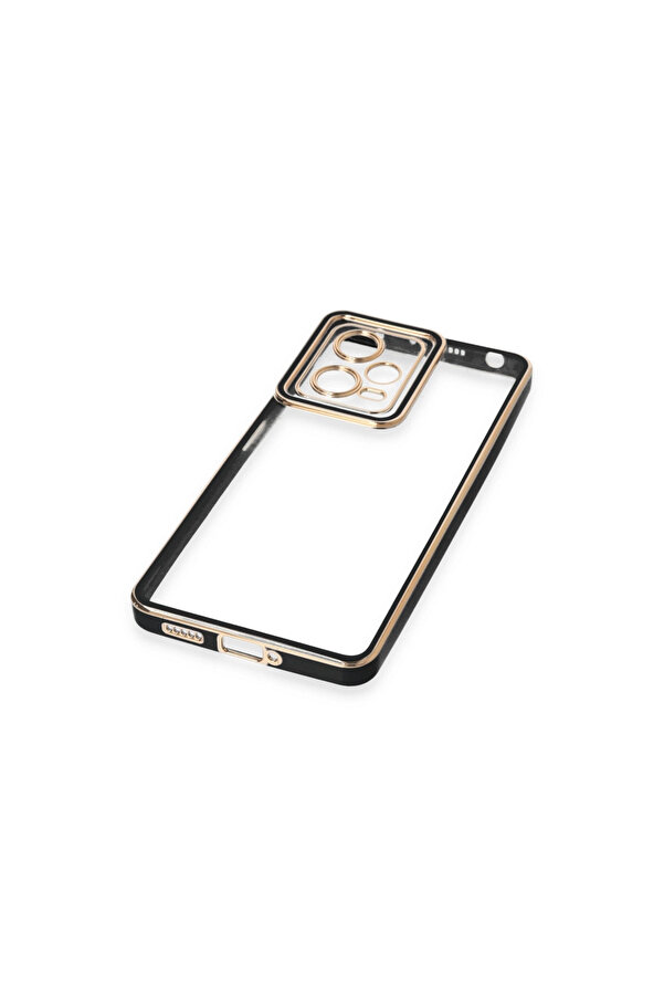 Evi̇mdeyokyok Xi̇aomi̇ Redmi̇ Note 12 5G Kılıf Li̇va Lens Si̇li̇kon - Si̇yah