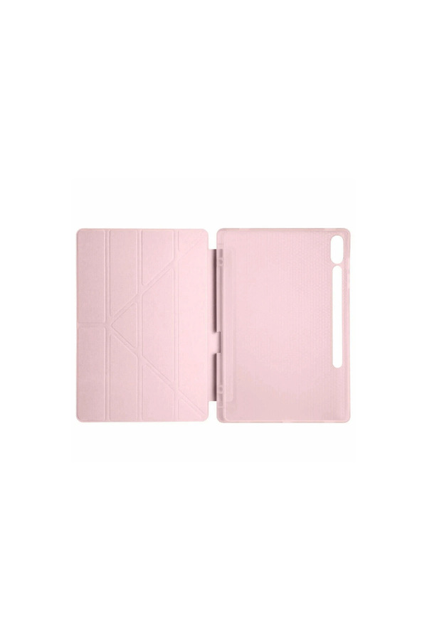 Evi̇mdeyokyok Samsung Galaxy X610 Tab S9 Fe Plus 12.4 Kılıf Kalemli̇kli̇ Mars Tablet Kılıfı - Rose Gold