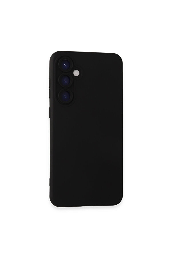 Evi̇mdeyokyok Samsung Galaxy S24 Kılıf Nano İçi̇ Kadi̇fe Si̇li̇kon - Si̇yah