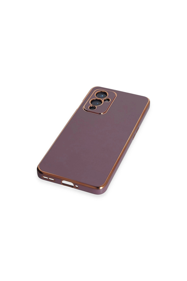 Evi̇mdeyokyok One Plus 9 Kılıf Volet Si̇li̇kon - Mor