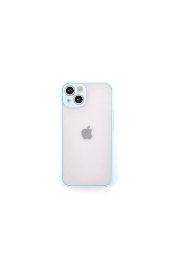 Evimdeyokyok Apple İphone 14 Kılıf Montreal Silikon Kapak - Turkuaz
