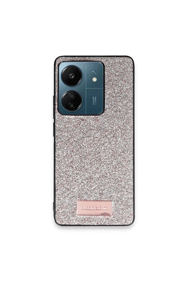 Evi̇mdeyokyok Onegi̇f Xi̇aomi̇ Redmi̇ 13C Bri̇ght Si̇mli̇ Kapak - Gold