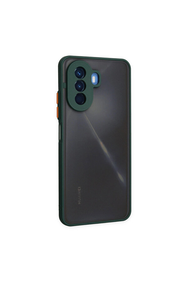 Evi̇mdeyokyok Huawei̇ Nova Y70 Kılıf Montreal Si̇li̇kon Kapak - Yeşi̇l